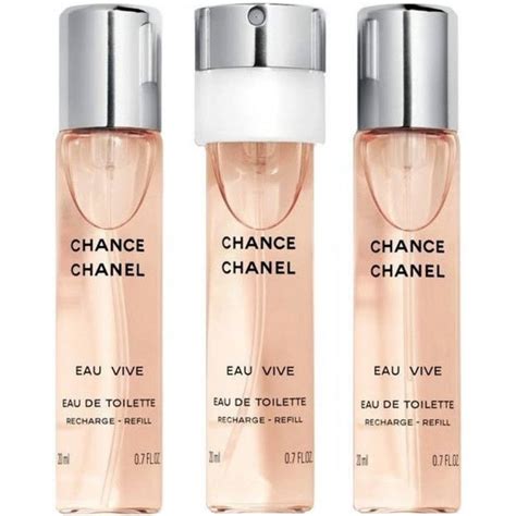 chanel chance refillable travel spray|chance perfume refill kit.